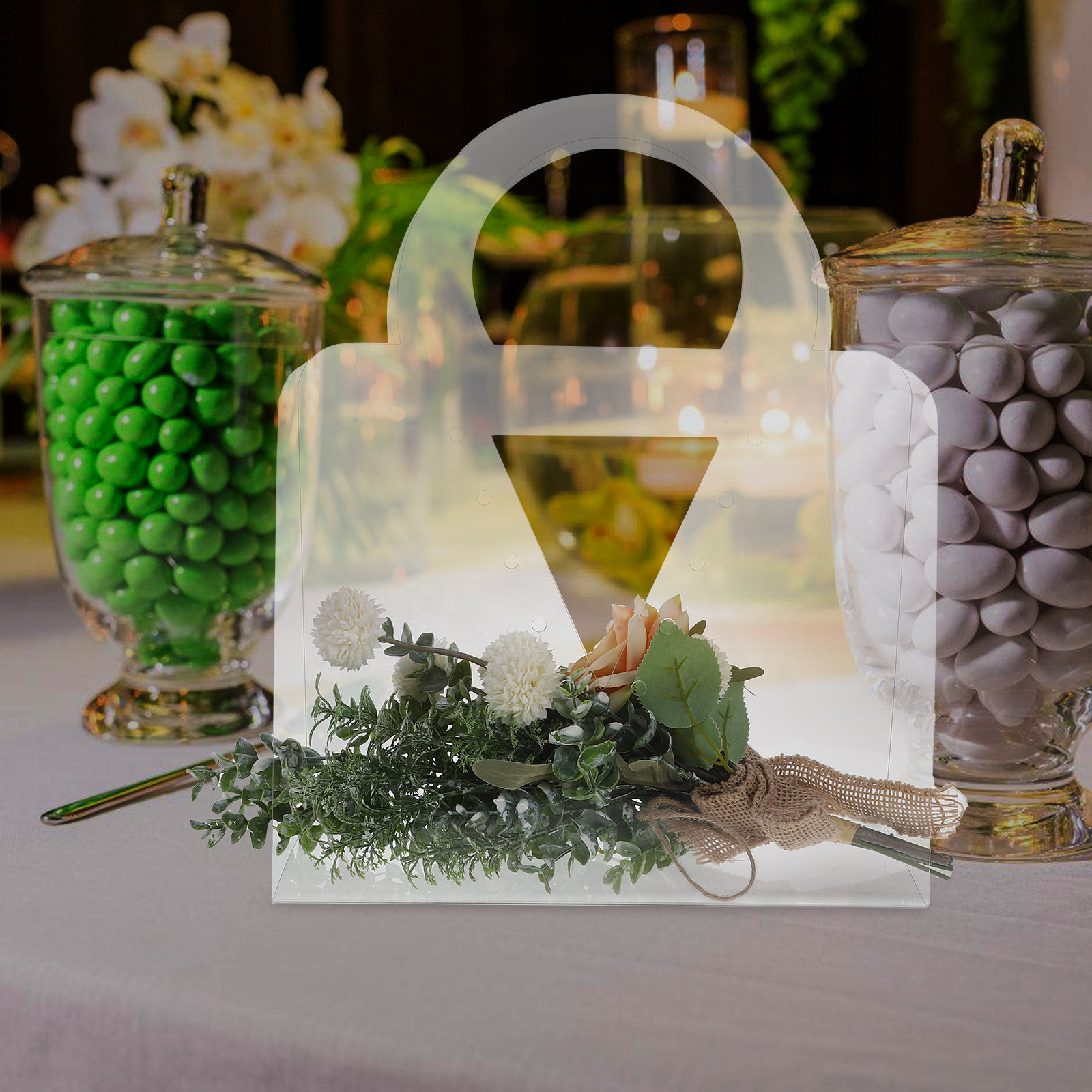4 sztuki przezroczystych toreb – Florist Supply Shop recenzja i cena